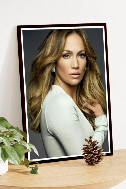 Jennifer Lopez Portrait Music Poster - Image 4