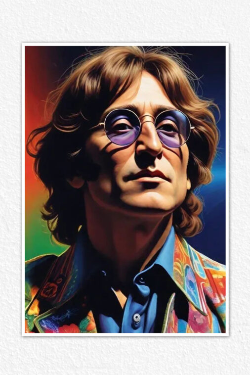 John Lennon The Beatles Music Poster