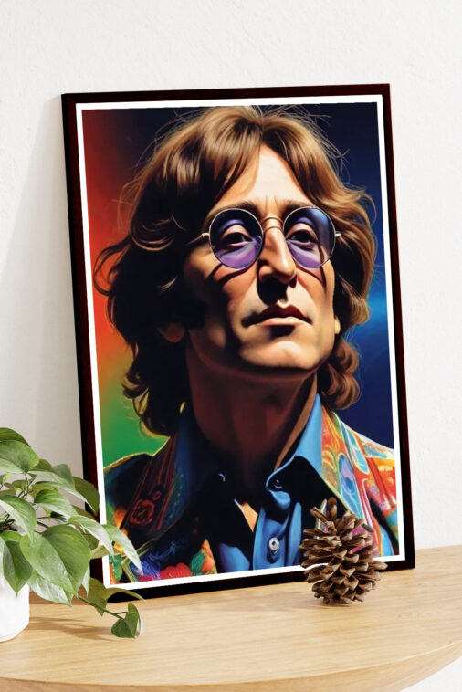 John Lennon The Beatles Music Poster - Image 5