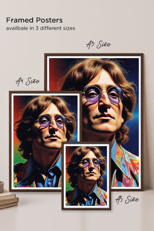 John Lennon The Beatles Music Poster - Image 6
