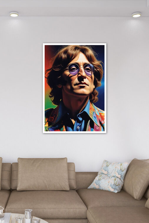 John Lennon The Beatles Music Poster - Image 7
