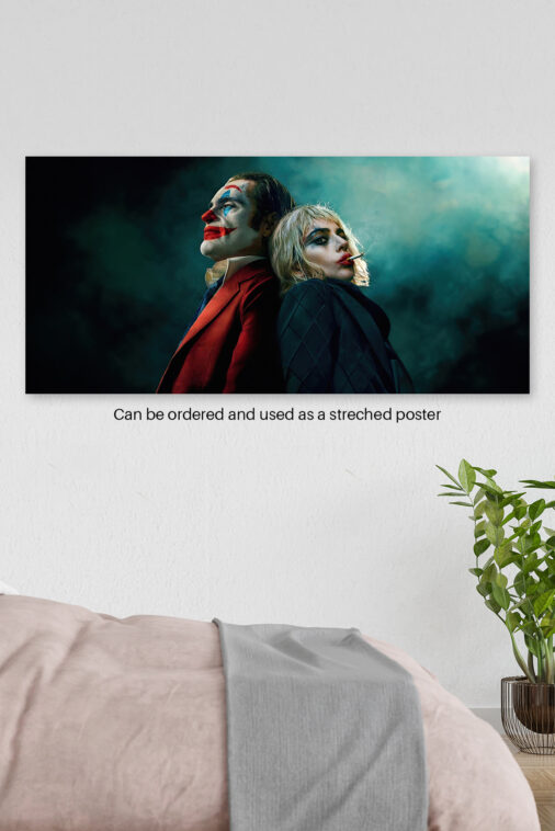 Joker: Folie à Deux - Joaquin Phoenix & Lady Gaga Ultrawide Poster - Image 3