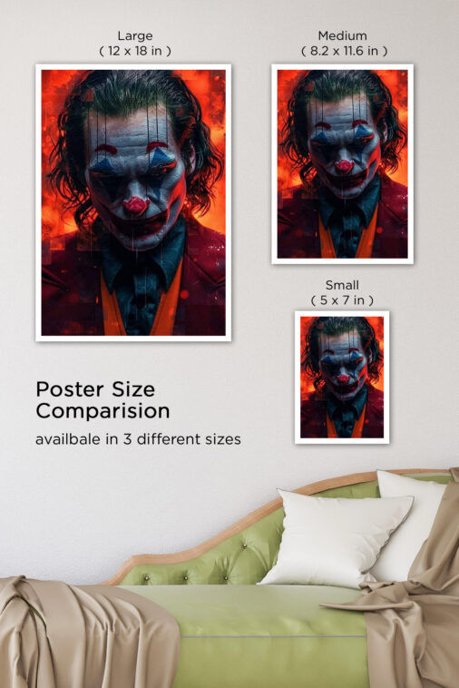 Joker Sad Face Poster DC Superheroes - Image 8