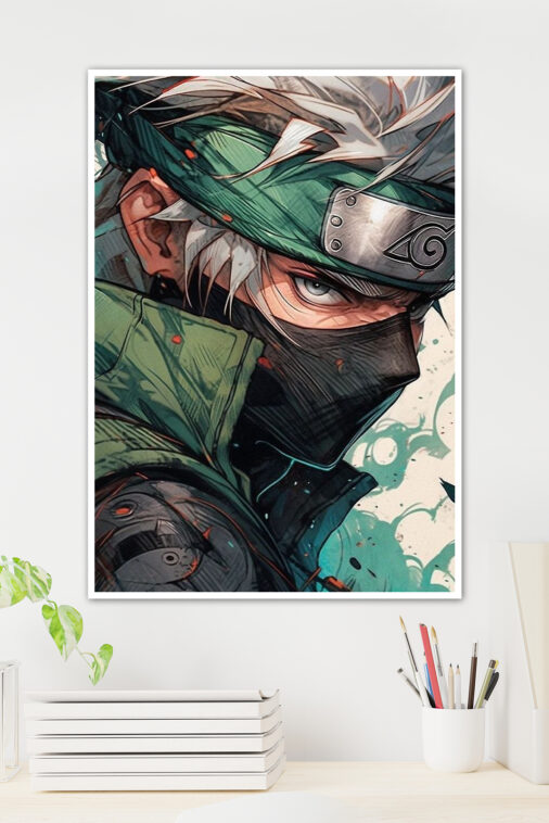Kakashi Hatake Eye View Poster Naruto - Image 2