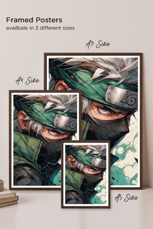 Kakashi Hatake Eye View Poster Naruto - Image 5