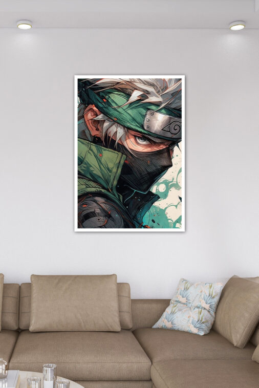 Kakashi Hatake Eye View Poster Naruto - Image 6