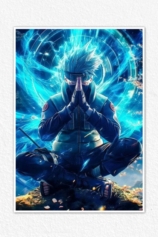 Kakashi Hatake Ice Blend Poster Naruto