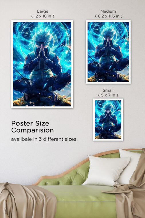 Kakashi Hatake Ice Blend Poster Naruto - Image 8