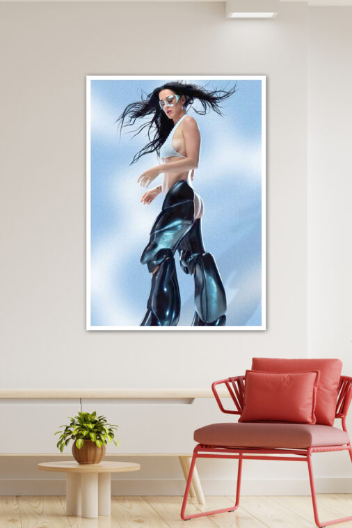 Katy Perry From The Future Music Poster - Image 3