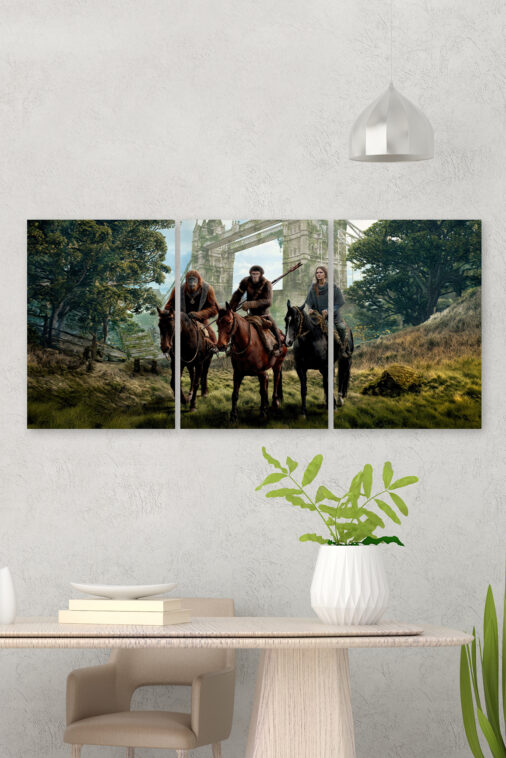 Kingdom of the Planet of the Apes Ape Revolution Ultrawide Poster