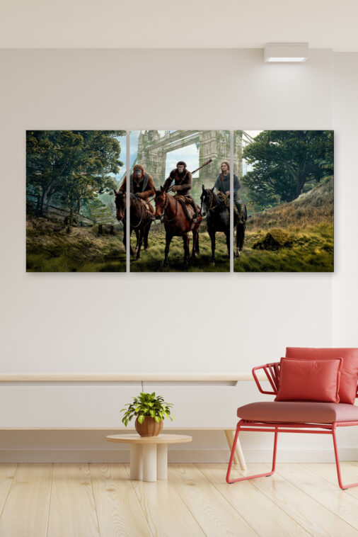 Kingdom of the Planet of the Apes Ape Revolution Ultrawide Poster - Image 2