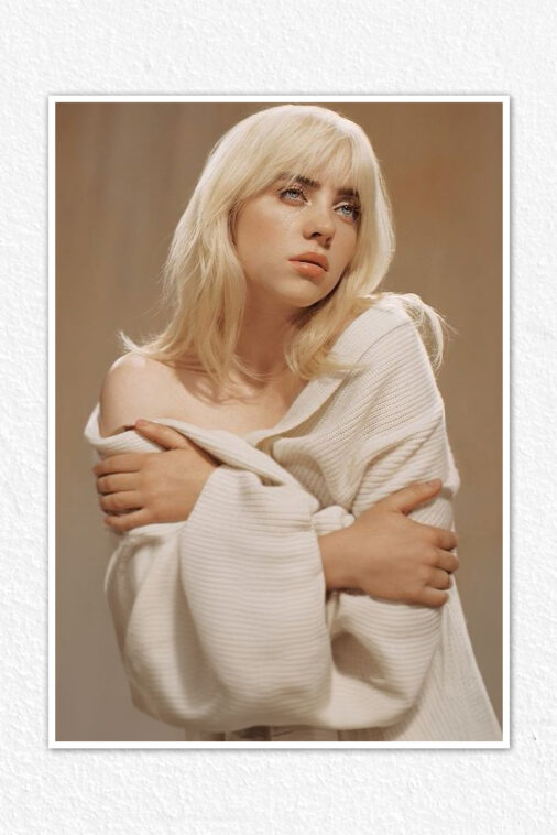 Lady Gaga Subtle Beauty Music Poster