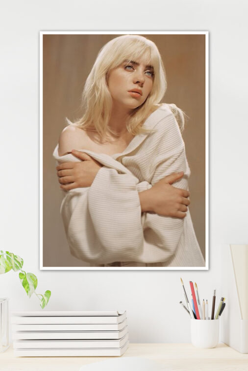 Lady Gaga Subtle Beauty Music Poster - Image 3