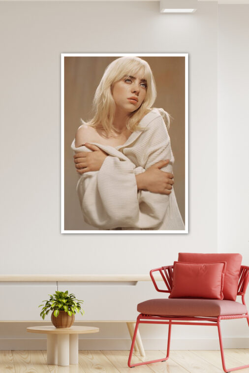 Lady Gaga Subtle Beauty Music Poster - Image 4