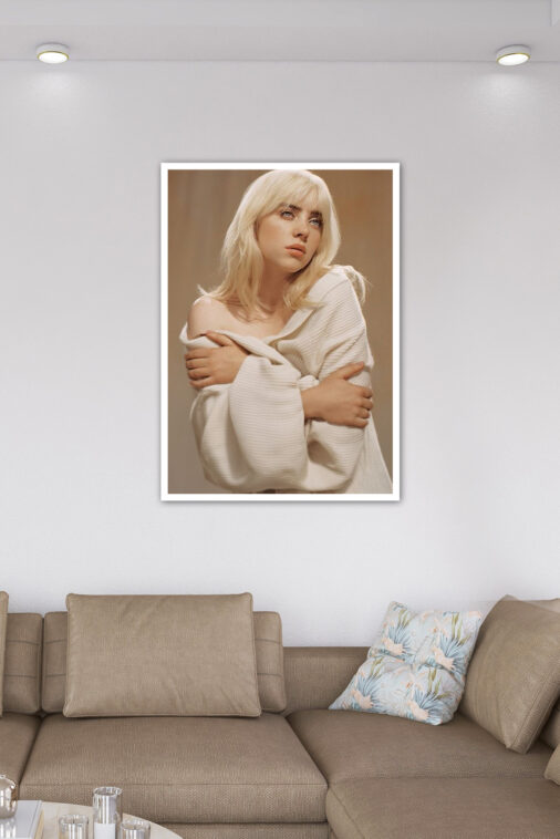 Lady Gaga Subtle Beauty Music Poster - Image 7