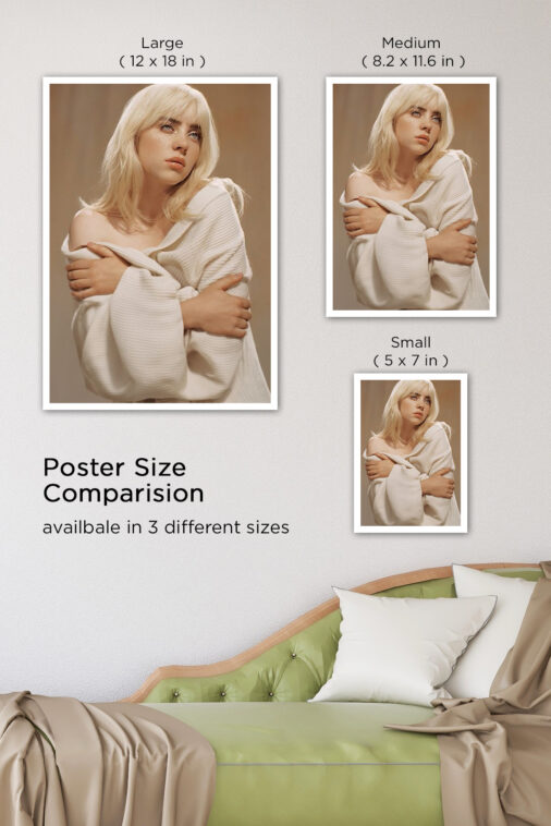 Lady Gaga Subtle Beauty Music Poster - Image 8