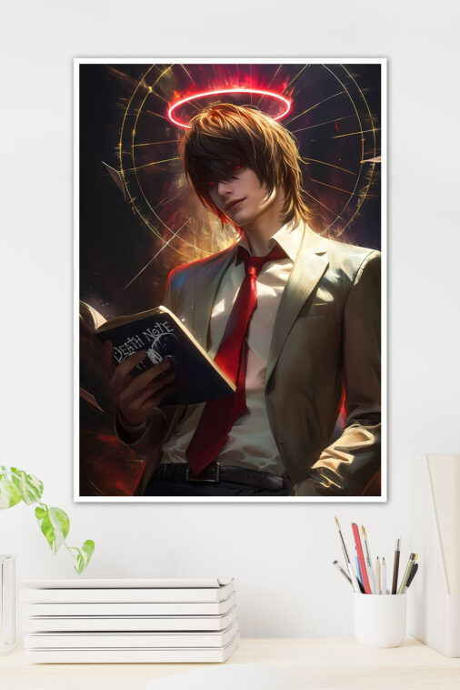 Light Yagami Death Angel Poster Death Note - Image 2