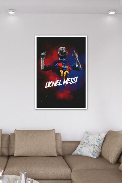 Lionel Messi The Winner Football Sports Poster Collection - Image 6