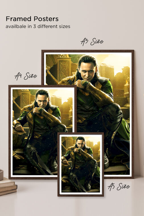 Loki Throne Poster Marvel Collection - Image 5