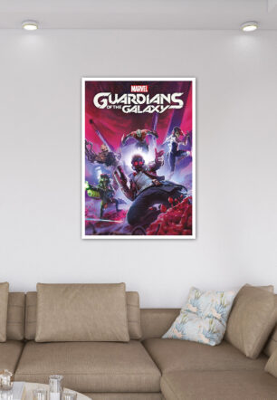 Marvels Guardians Of The Galaxy Game Poster Star Lord Team - Image 6