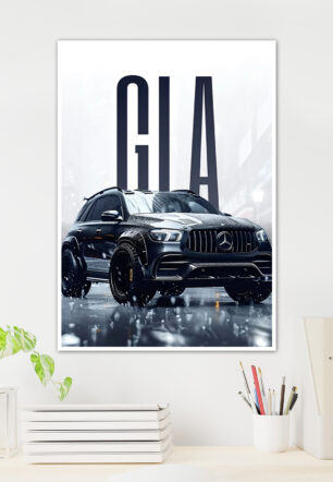 Mercedes GIA SUV Poster Cars Collection - Image 2
