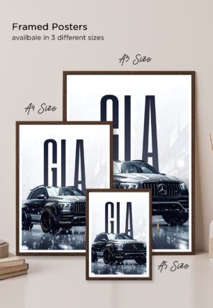 Mercedes GIA SUV Poster Cars Collection - Image 5