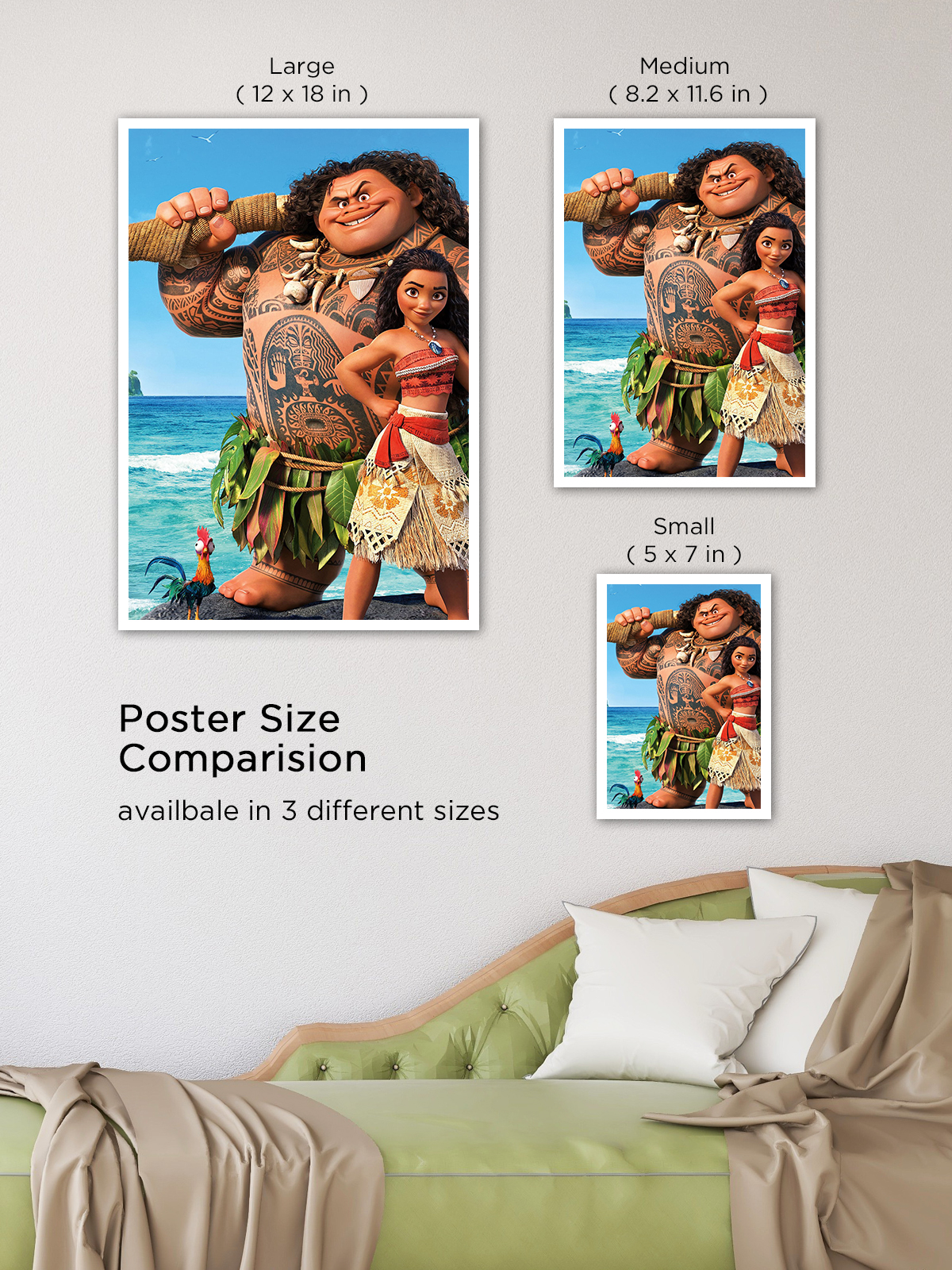 Moana Movie Poster - Image 8