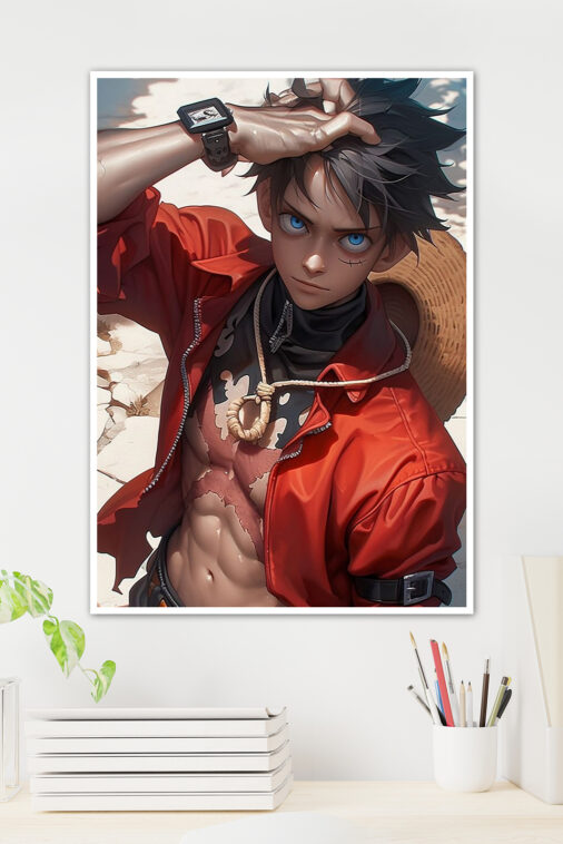 Monkey D Luffy Strong Attitude Poster One Piece - Image 2