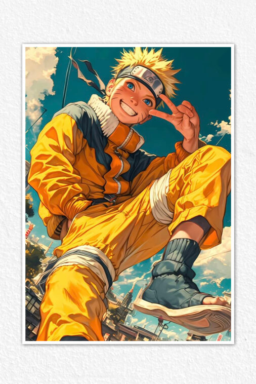 Naruto Uzumaki Full Mood Poster Naruto
