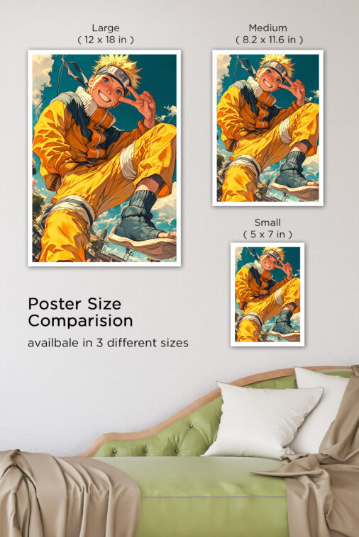 Naruto Uzumaki Full Mood Poster Naruto - Image 8