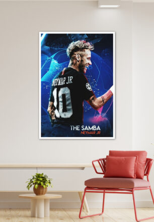 Neymar The Samba Football Sport Poster Collection - Image 3