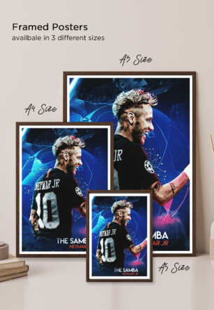 Neymar The Samba Football Sport Poster Collection - Image 5