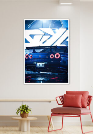 Nissan GTR Ultimate Slider Poster Cars Collection - Image 3
