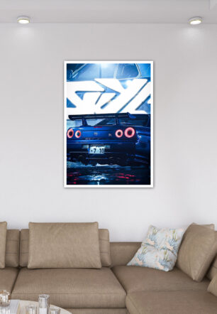 Nissan GTR Ultimate Slider Poster Cars Collection - Image 6