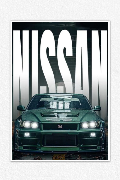 Nissan The Perfect Ruler Poster Cars Collection