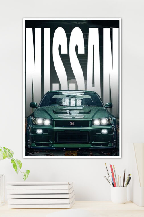 Nissan The Perfect Ruler Poster Cars Collection - Image 3