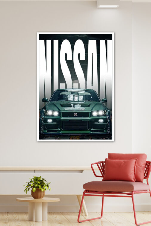Nissan The Perfect Ruler Poster Cars Collection - Image 4