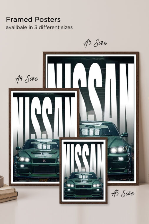 Nissan The Perfect Ruler Poster Cars Collection - Image 6