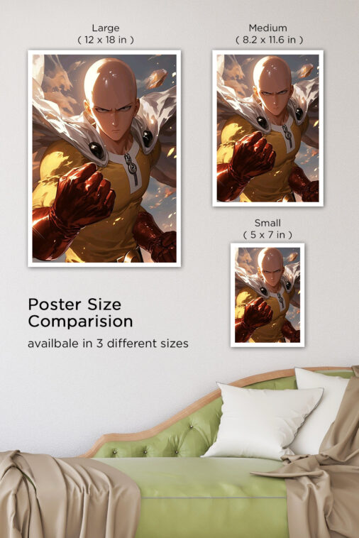 One Punch Man Saitama Hero Poster - Image 7