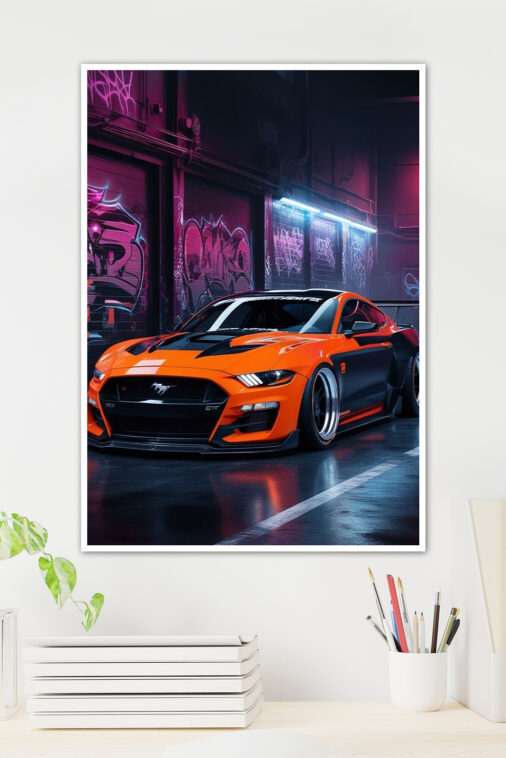 Orange Maisto 1 Poster Cars Collection - Image 2