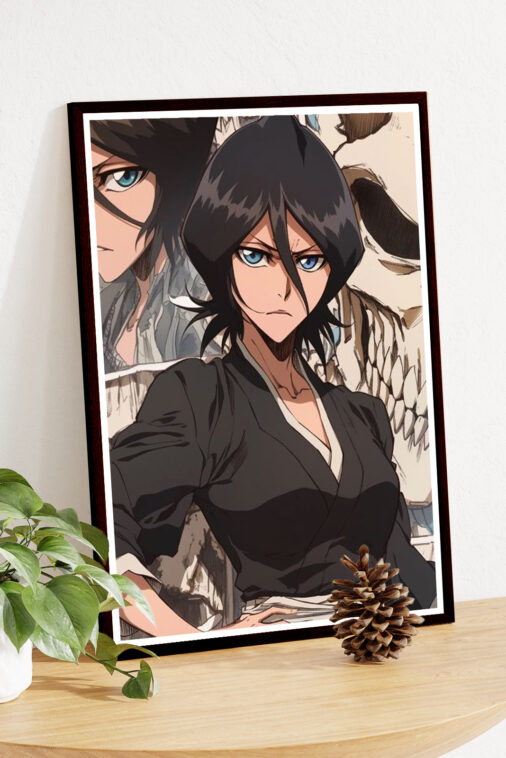 Orihime Inoue Black Dress Anime Poster - Image 4