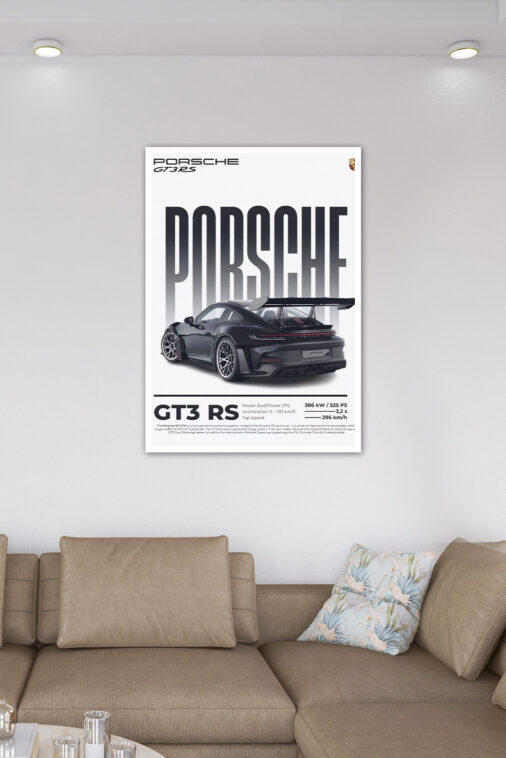 Porsche GT3 RS Poster Cars Collection - Image 6