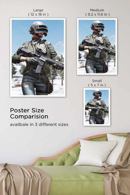 Pubg Mobile Female Character Game Poster - Image 7