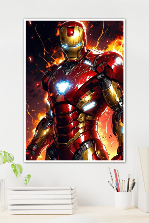 Raging Ironman Poster Marvel Superheroes - Image 3