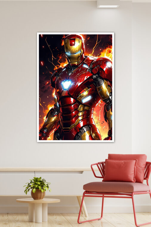 Raging Ironman Poster Marvel Superheroes - Image 4