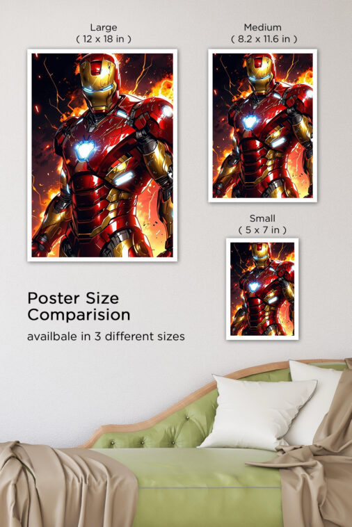 Raging Ironman Poster Marvel Superheroes - Image 8