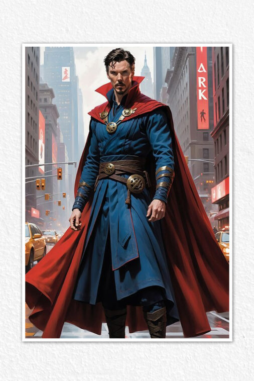 Ready for Attack Doctor Strange Poster Marvel Superheroes