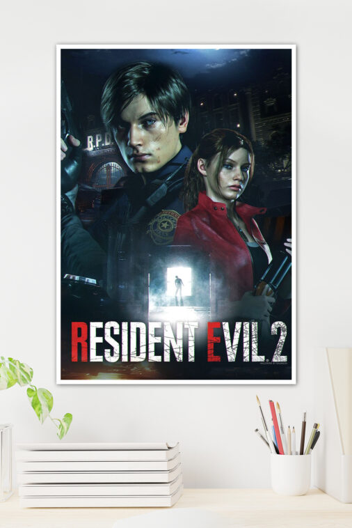 Resident Evil 2 Raccoon City Police Department Game Poster - Image 2