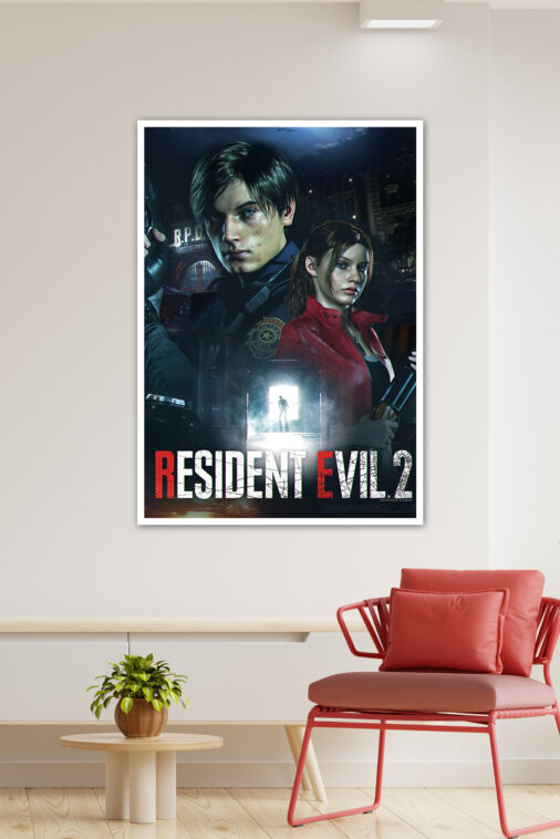 Resident Evil 2 Raccoon City Police Department Game Poster - Image 3