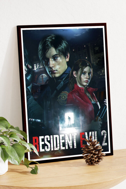Resident Evil 2 Raccoon City Police Department Game Poster - Image 4